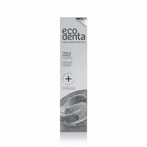 ecodenta - Pasta do zębów Wybielająca - Biała Glinka - 100ml