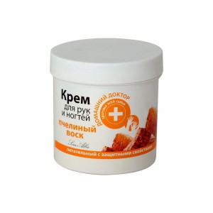 Domowy Doktor - Krem do rąk i paznokci z woskiem pszczelim - 250ml