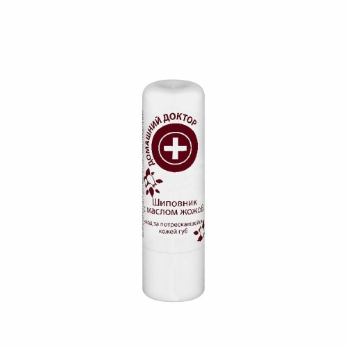 Domowy Doktor - Pomadka do ust Dzika róża i Jojoba - 3,6g