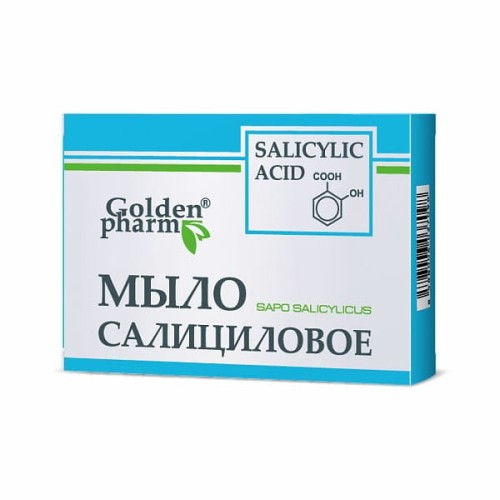Golden Farm - Mydło salicylowe w kostce - 70g