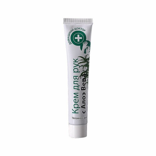 Domowy Doktor - Nawilżający krem do rąk z aloe vera - 42ml