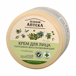Zielona Apteka - Krem do twarzy odżywczy - Oliwka - 200ml
