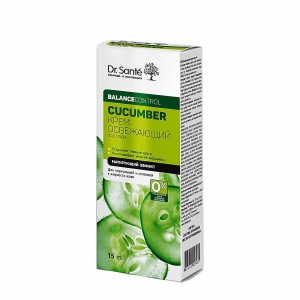 Dr Sante - Krem pod oczy - Ogórek - Efekt matujący - 15ml