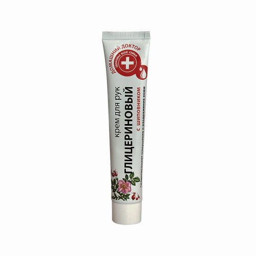 Domowy Doktor - Glicerynowy krem do rąk z dziką różą - 42ml