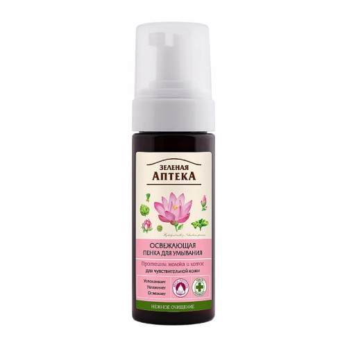 Zielona Apteka - Pianka do higieny intymnej - Szałwia i Lawenda - 150ml
