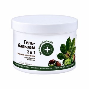 Domowy Doktor - Żel-balsam 2w1 z końskim kasztanem - 500ml