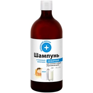 Domowy Doktor - Szampon do włosów - Kefir i mleczko pszczele - 1000ml
