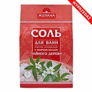 *Zhelana - Naturalna morska sól - Drzewo herbaciane - 500g