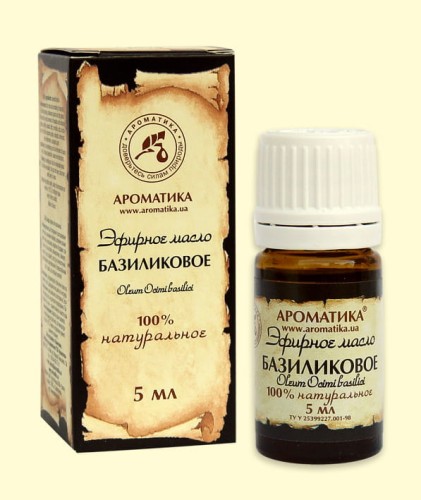 Eteryczny olejek z bazylii 5ml