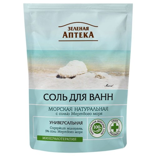 Zielona Apteka - Naturalna sól z Morza Martwego - 500g