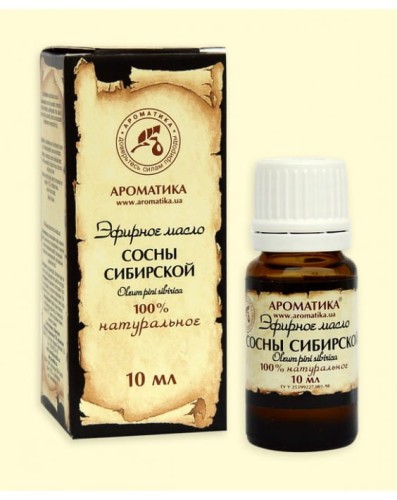 Eteryczny olejek z sosny syberyjskiej 10ml