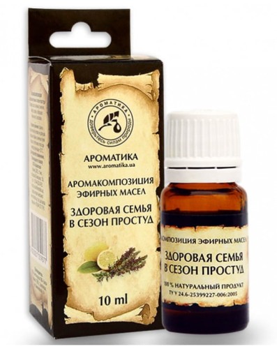 Eteryczny olejek Zdrowa rodzina 10ml