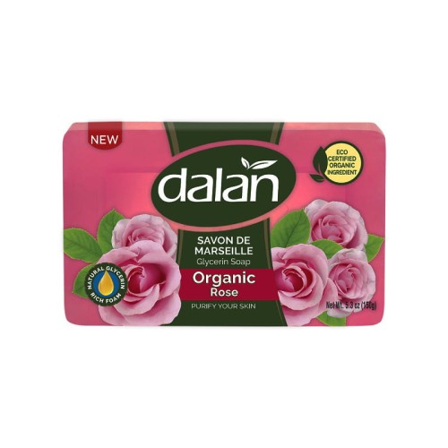 Dalan - Mydło toaletowe glicerynowe - Różane - 150g