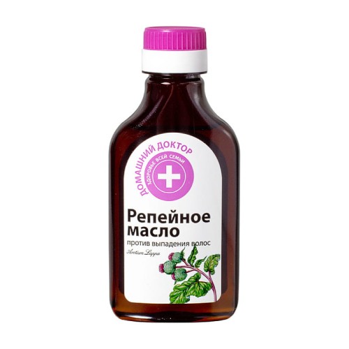 Domowy Doktor - Olejek łopianowy przeciw wypadaniu włosów - 100ml.