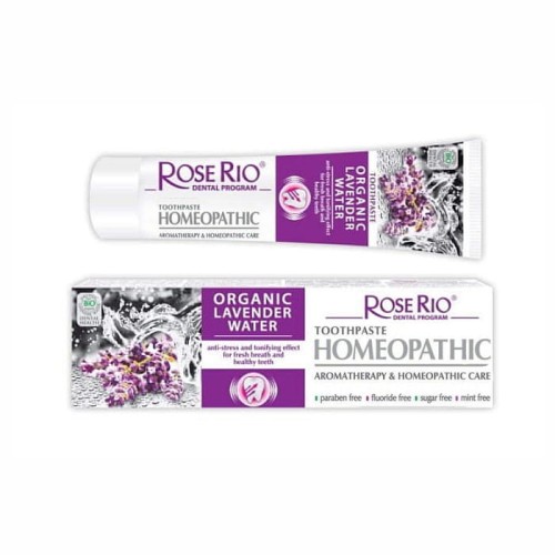 Rose Rio - Pasta do zębów Relaksująca - Homeopatyczna - 65ml