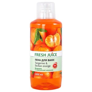 Fresh Juice - Piana do kąpieli - Mandarynka i pomarańcza - 1000ml