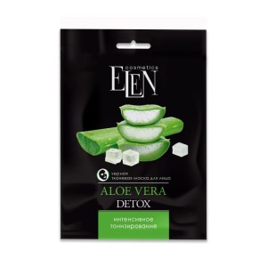 ELEN cosmetics - Maska na tkaninie - Aloe Vera - 25ml