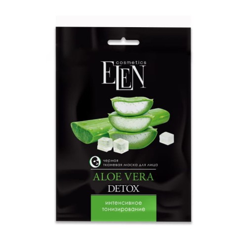 ELEN cosmetics - Maska na tkaninie - Aloe Vera - 25ml