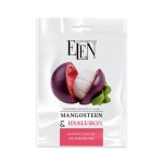 ELEN cosmetics - Maska na tkaninie - Mangostan i kwas hialuronowy - 25ml