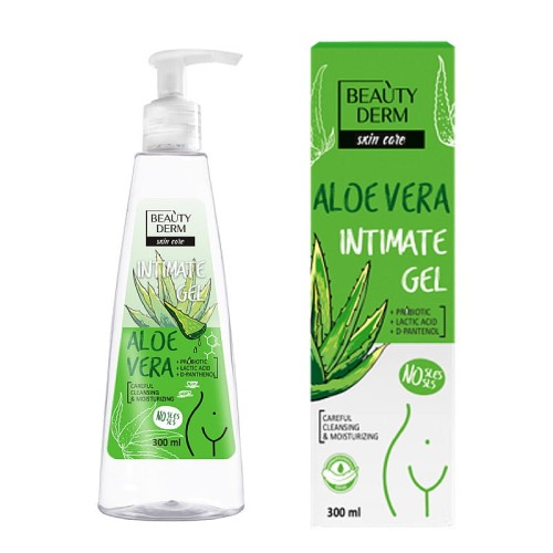 BEAUTYDERM - Żel do higienty intymnej - Aloe vera - 300ml