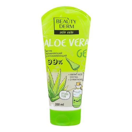 BEAUTYDERM - Aktywny żel SOS - Aloe vera - 200ml