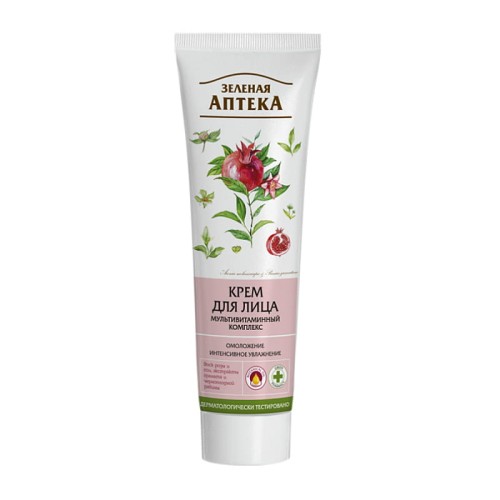 Zielona Apteka - Krem do twarzy - Kompleks multiwitaminowy - 100ml