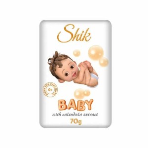 Shik - Dziecięce mydło w kostce - 0+ z ekstraktem nagietka - 70g