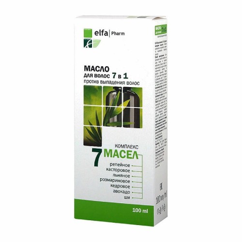 Kompleks 7 olejków - Olejek przeciw wypadaniu włosów 7w1 - 100ml