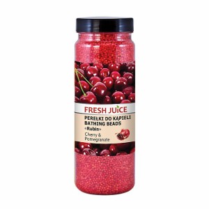 Fresh Juice - Perełki do kąpieli - Wiśnia i granat - 450g 