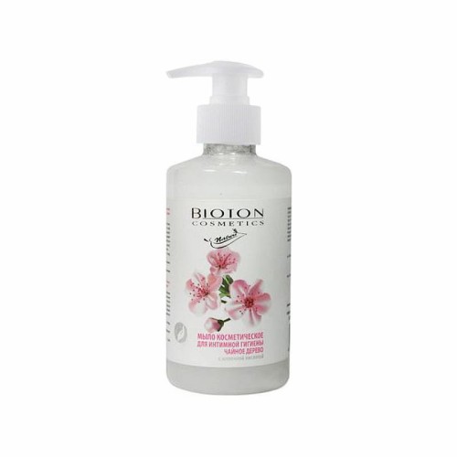 BIOTON Cosmetics - Mydło do higieny intymnej - Drzewko herbaciane - 300ml