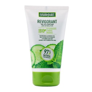 COSMEPLANT - Odświeżający żel do oczyszczania twarzy - Ogórek i mięta - 150ml