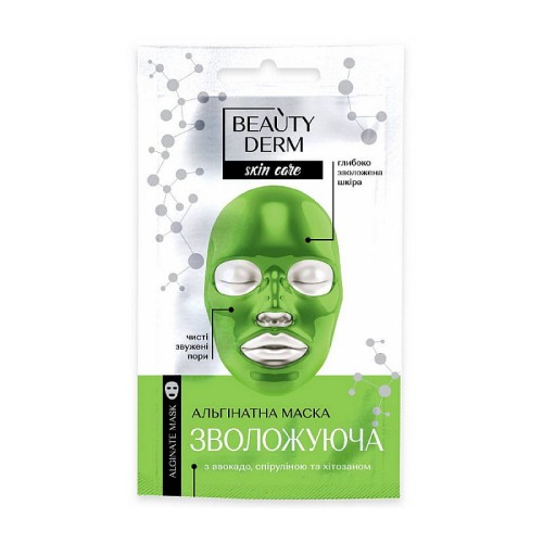 BEAUTYDERM - Maska alginatowa do twarzy - peel-off - Nawilżenie - 20g