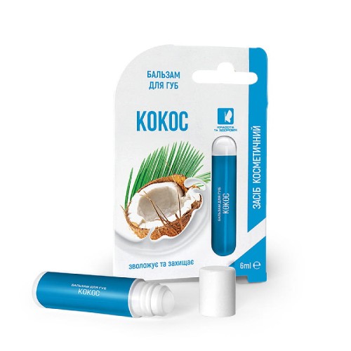 Krasota i Zdrowie - Balsam do ust - Kokos - 6ml