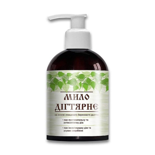 Krasota i Zdrowie - Dziegciowe mydło w płynie - 270ml