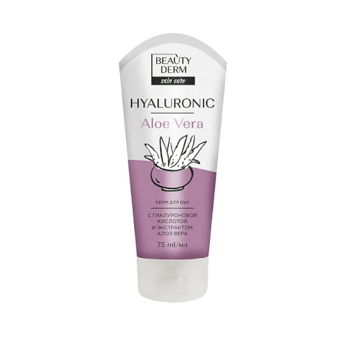 BEAUTYDERM - Krem do rąk Hyaluronic - Aloe vera - 75ml