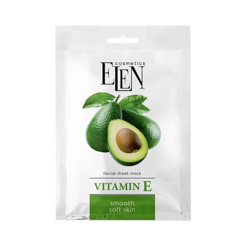 ELEN cosmetics - Maska na tkaninie - z witaminą E - 25ml