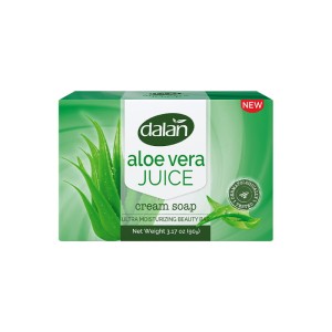 Dalan - Mydło toaletowe kremowe - Sok aloe vera - 90g