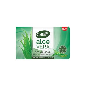 Dalan - Mydło toaletowe kremowe - Aloe vera - 125g