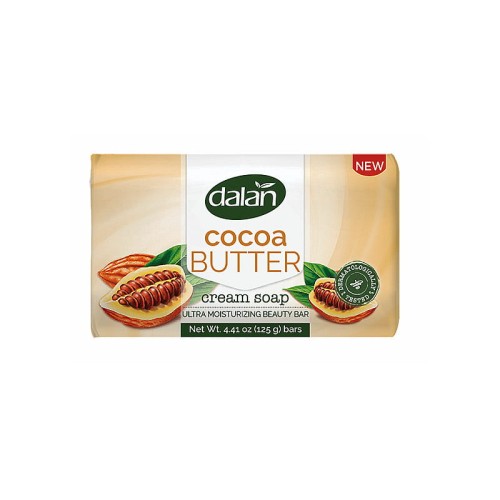 Dalan - Mydło toaletowe kremowe - Masło kakaowe - 125g