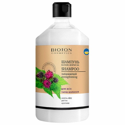 BIOTON Cosmetics - Szampon równoważący do włosów - Wzmacniający - 1000ml