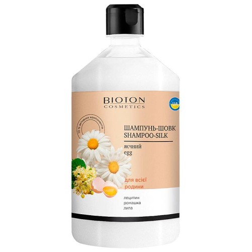 BIOTON Cosmetics - Szampon jajeczny do włosów - 1000ml