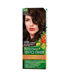 Herb`s Planet - Kremowa farba do włosów 50 - Czekolada - 110ml