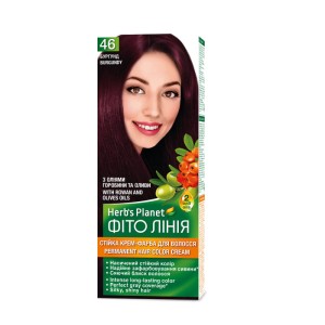 Herb`s Planet - Kremowa farba do włosów 46 - Burgund - 120ml