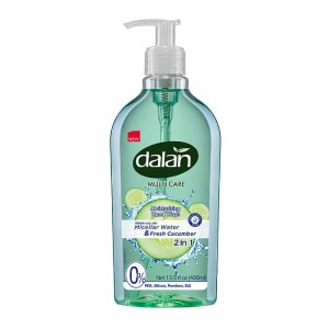 Dalan - Mydło do rąk w płynie - Woda Micelarna i Ogórek - 400ml