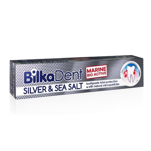 BilkaDent - Pasta do zębów - Srebro koloidalne i sól morska - 75ml