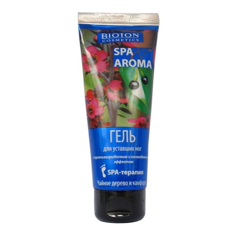 BIOTON Cosmetics - SPA AROMA - Żel do stóp - Drzewo herbaciane i kamfora