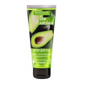 BIOTON Cosmetics - SPA AROMA - Krem do rąk Awokado - 75ml