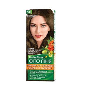 Herb`s Planet - Kremowa farba do włosów 56 - Ciemny blond - 120ml