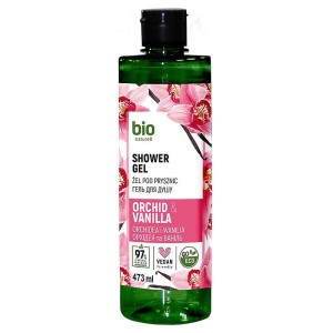Bio Naturell - Kremowy żel pod prysznic - Orchidea i wanilia - 473ml