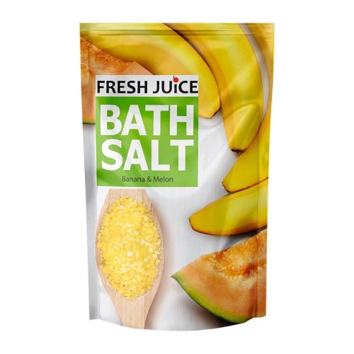 Fresh Juice - Sól do kąpieli - Banan i melon - 500g